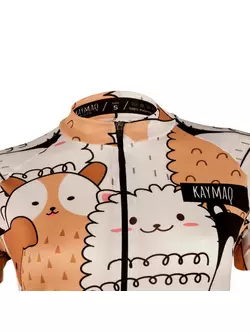 KAYMAQ DESIGN W32 dámský cyklistický dres s krátkým rukávem