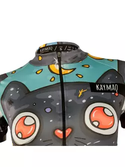 KAYMAQ DESIGN W33 dámský cyklistický dres s krátkým rukávem