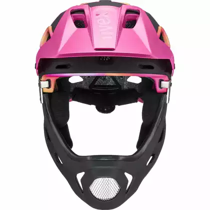 UVEX cyklistická helma full face Jakkyl HDE 2.0 future black mat