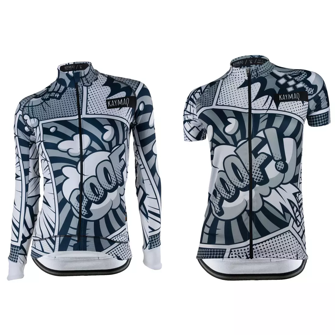 [Set] KAYMAQ DESIGN W24 dámský cyklistický dres + KAYMAQ DESIGN W24 dámský cyklistický dres s krátkým rukávem