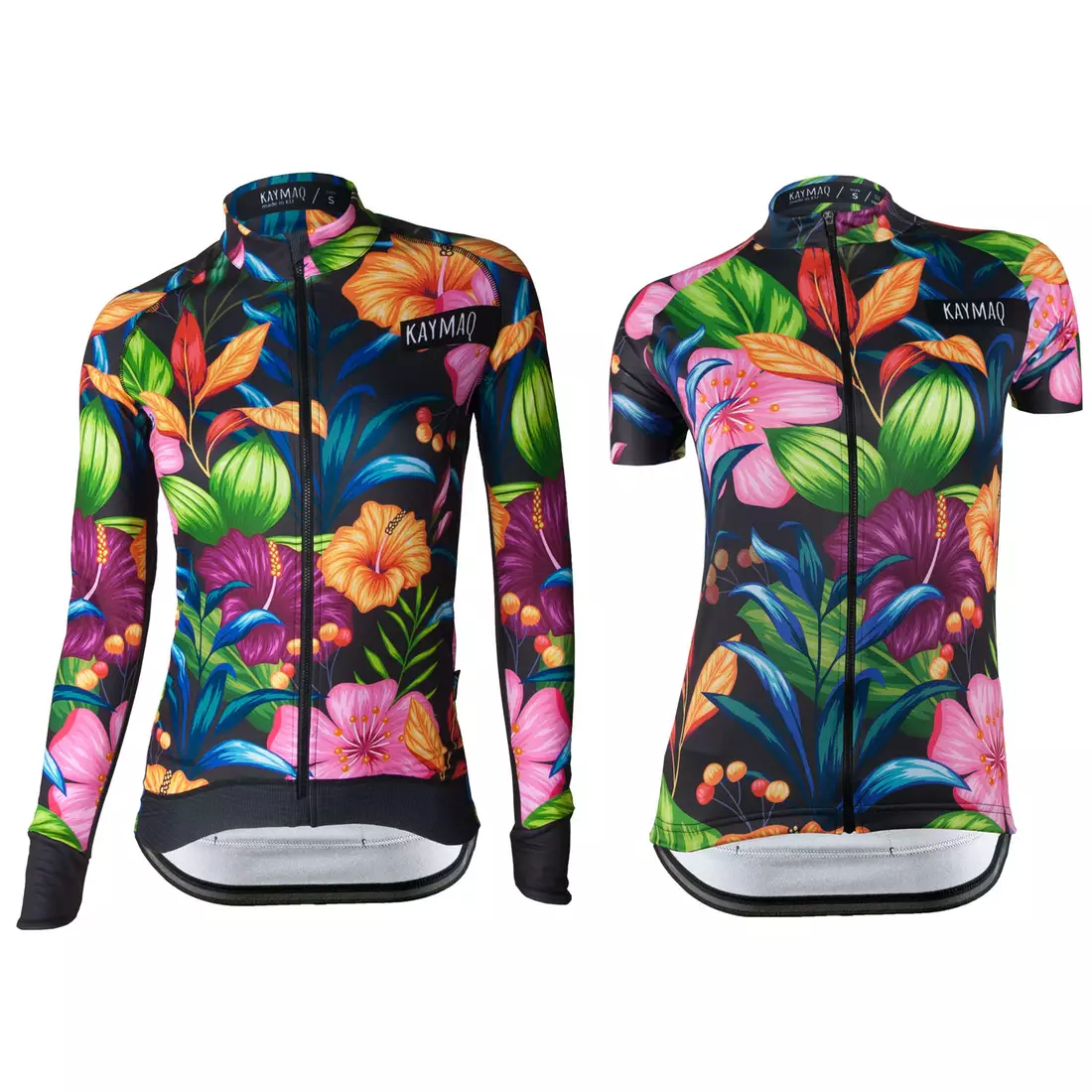 [Set] KAYMAQ DESIGN dámský cyklistický dres s krátkým rukávem W14  + KAYMAQ DESIGN dámský cyklistický dresW14 