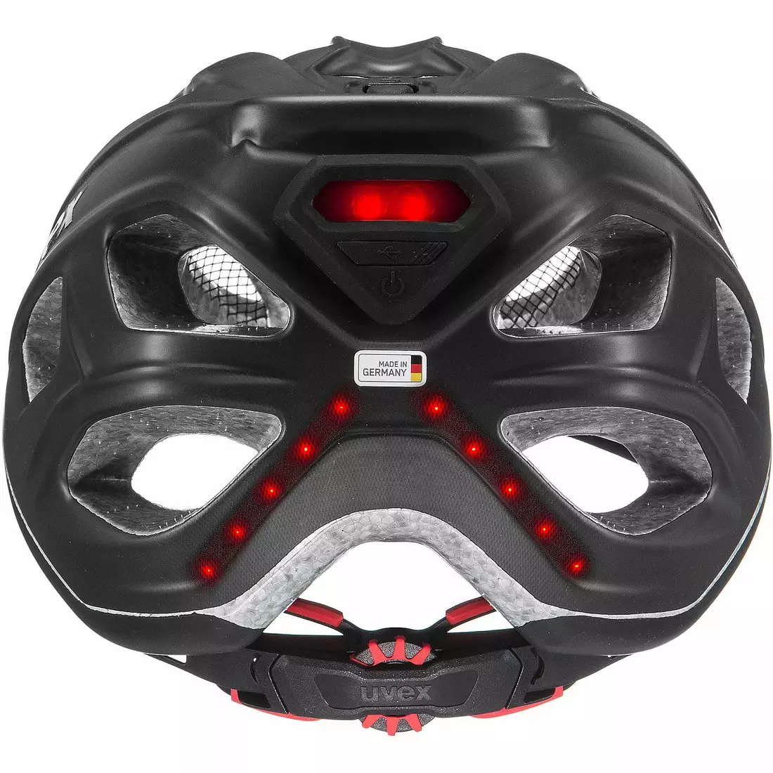 UVEX cyklistická helma City light anthracite mat