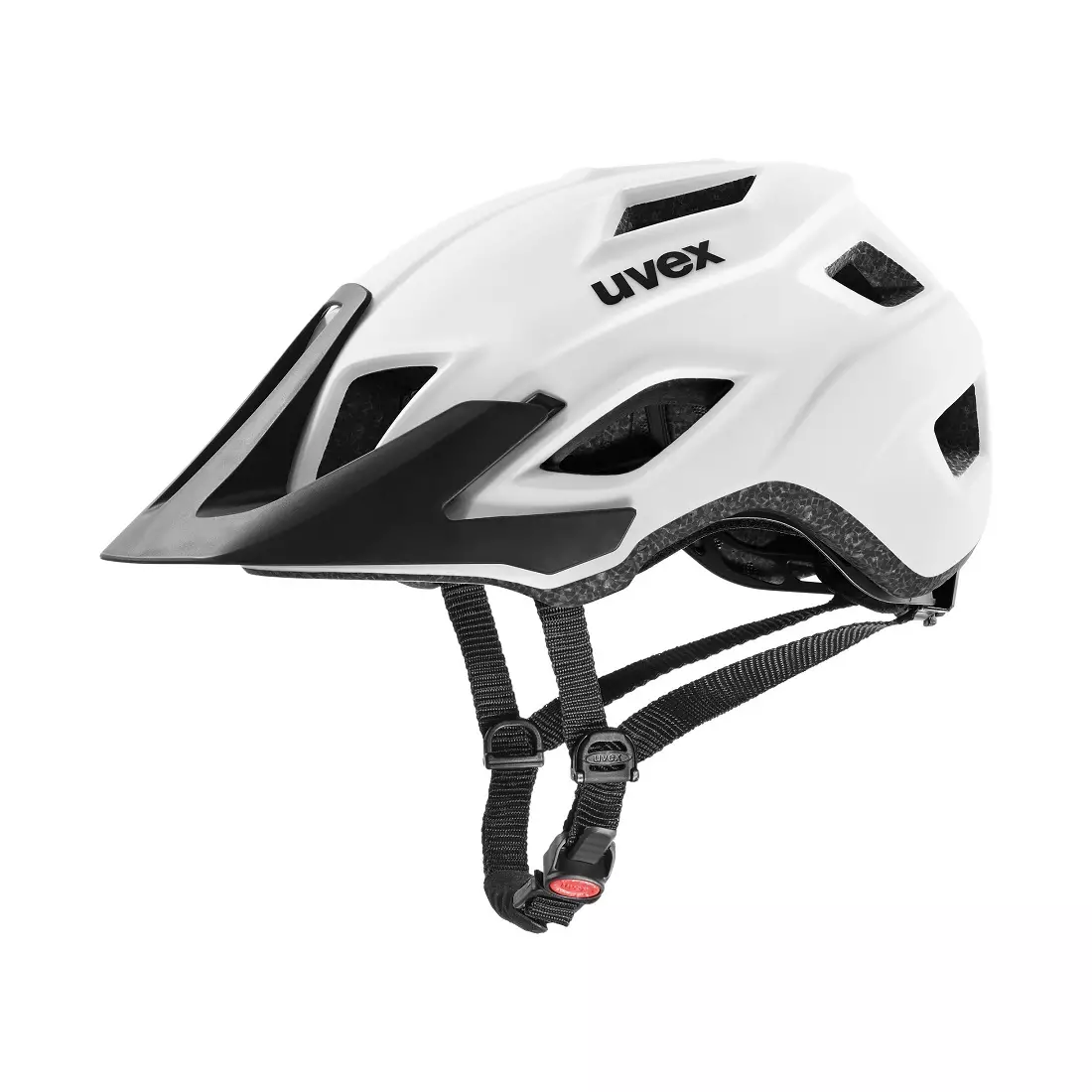 UVEX cyklistická helma mtb Access white mat 