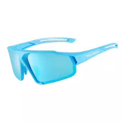 Rockbros SP216BB cyklistické / sportovní brýle s polarizací modrá