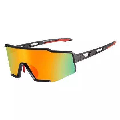 Rockbros SP225BK cyklistické / sportovní brýle s polarizací černo-šedé