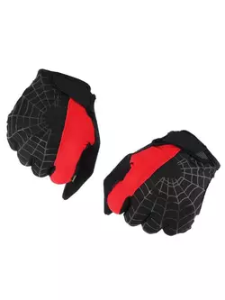 Rockbros cyklistické rukavice, gel černá-červený S109-1BR