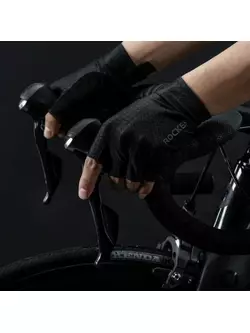 Rockbros cyklistické rukavice, krátký prst, černý S221-BK