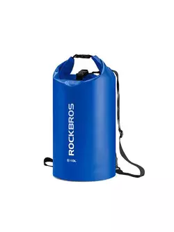 Rockbros vodotěsný batoh / taška 10L, modrý ST-004BL