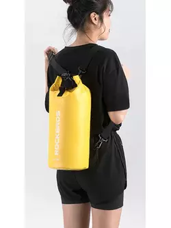 Rockbros vodotěsný batoh / taška 10L, žlutá ST-004Y