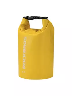 Rockbros vodotěsný batoh / taška 2L, žlutá ST-001Y