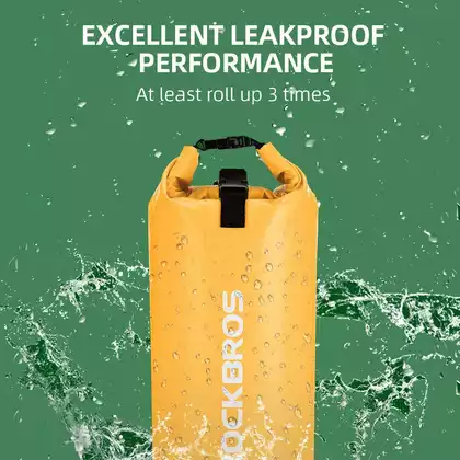 Rockbros vodotěsný batoh / taška 30L, žlutá ST-006Y