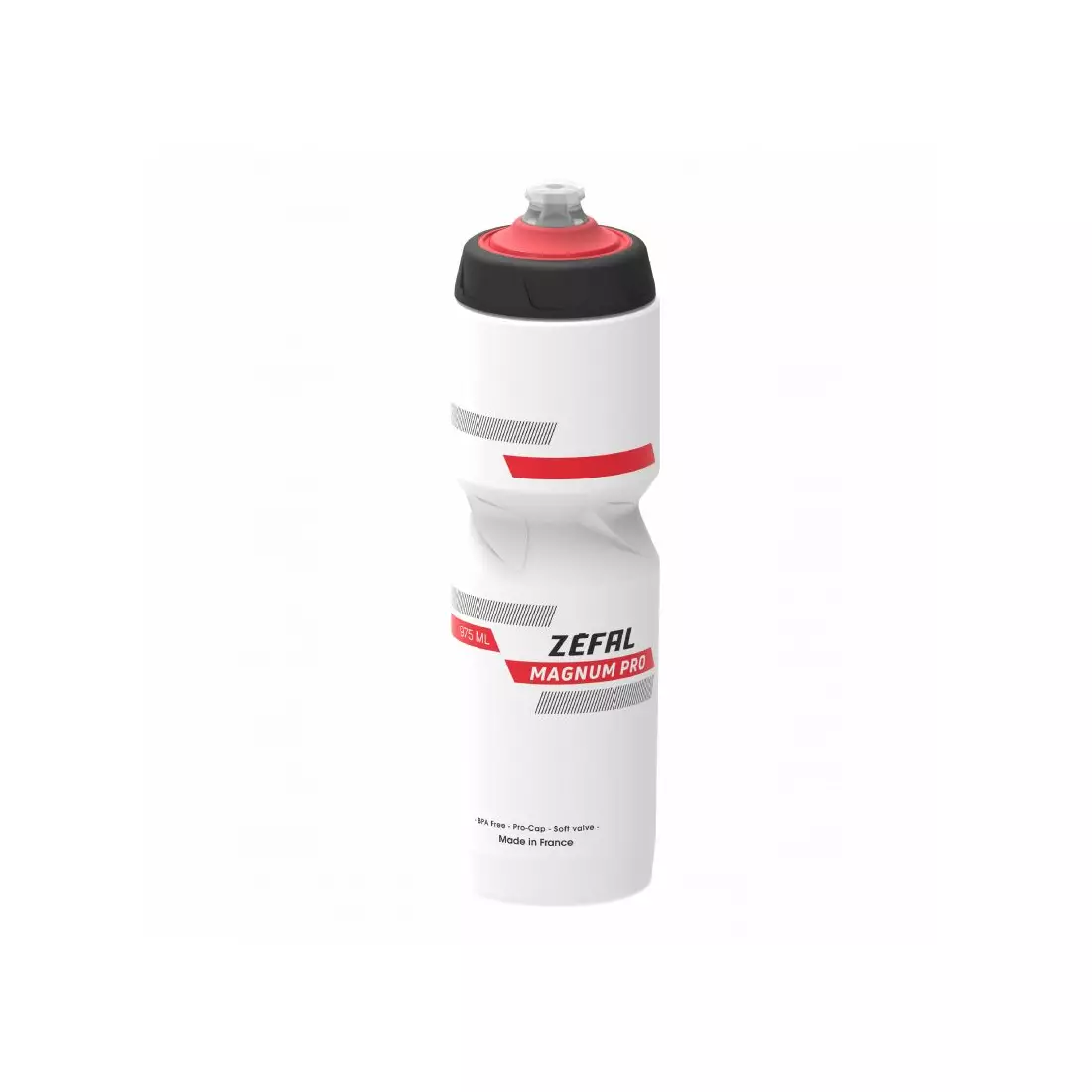 ZEFAL láhev s vodou na kole MAGNUM PRO-WHITE 1L red/black