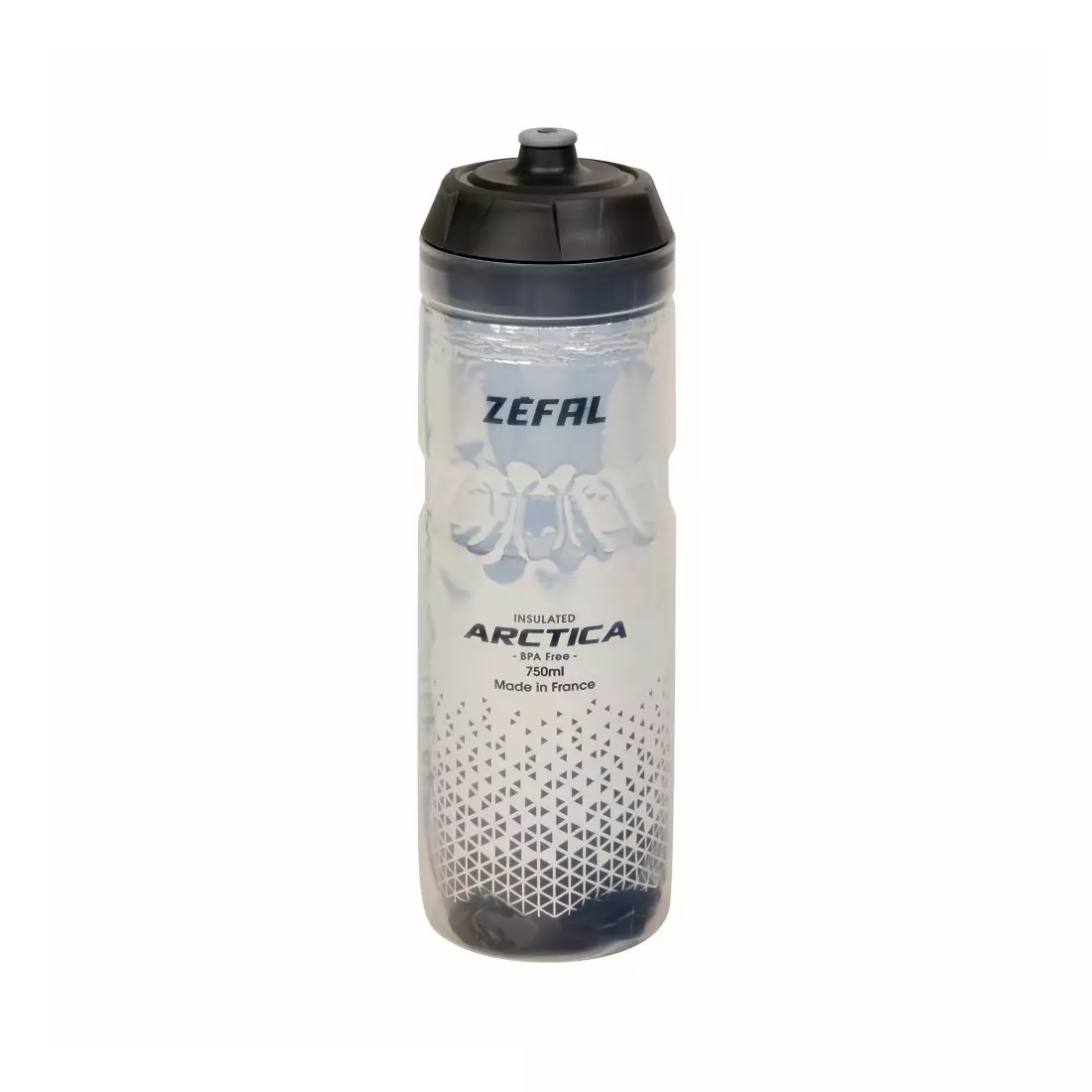 ZEFAL termální láhev s vodou ARCTICA 75 0,75L silver/black