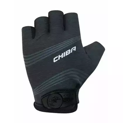 CHIBA LADY SUPER LIGHT dámské cyklistické rukavice černé 3090220
