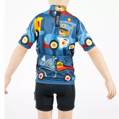 KAYMAQ DESIGN J-B2 Dětský cyklistický dres