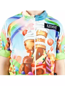 KAYMAQ DESIGN J-G4 Dětský cyklistický dres