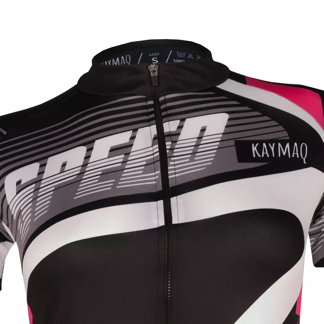 KAYMAQ DESIGN W1-M27 dámský cyklistický dres s krátkým rukávem