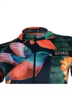 KAYMAQ DESIGN W13 dámský cyklistický dres s krátkým rukávem