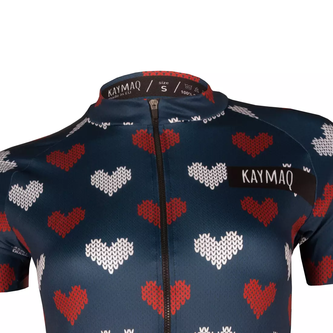 KAYMAQ DESIGN W31 dámský cyklistický dres, krátký rukáv