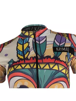 KAYMAQ DESIGN W39 dámský cyklistický dres s krátkým rukávem