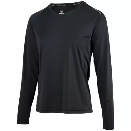 ROGELLI Dámské sportovní tričko s dlouhým rukávem BASIC - Černá