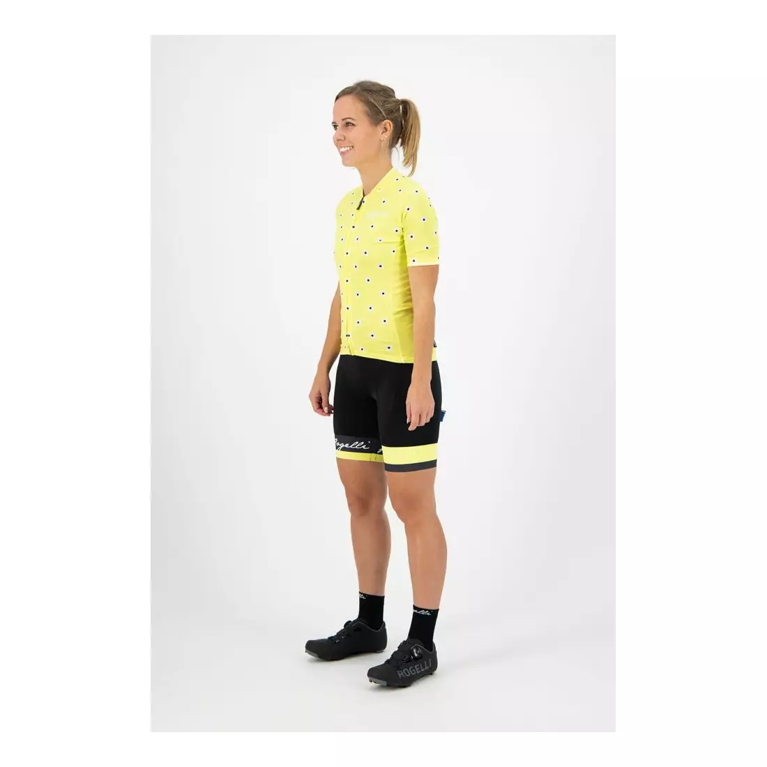 ROGELLI Dámský cyklistický dres DAISY žlutá