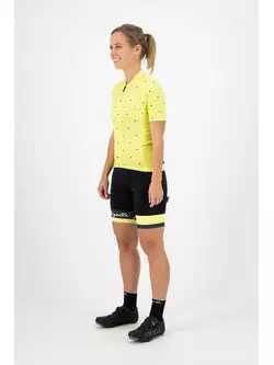 ROGELLI Dámský cyklistický dres DAISY žlutá