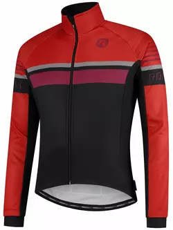 ROGELLI Pánská cyklistická bunda HERO černá a červená