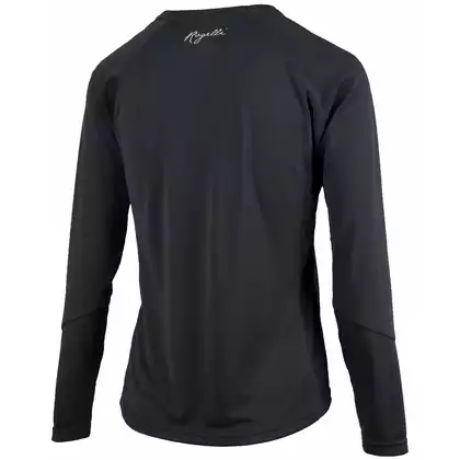 ROGELLI Dámské sportovní tričko s dlouhým rukávem BASIC - Černá