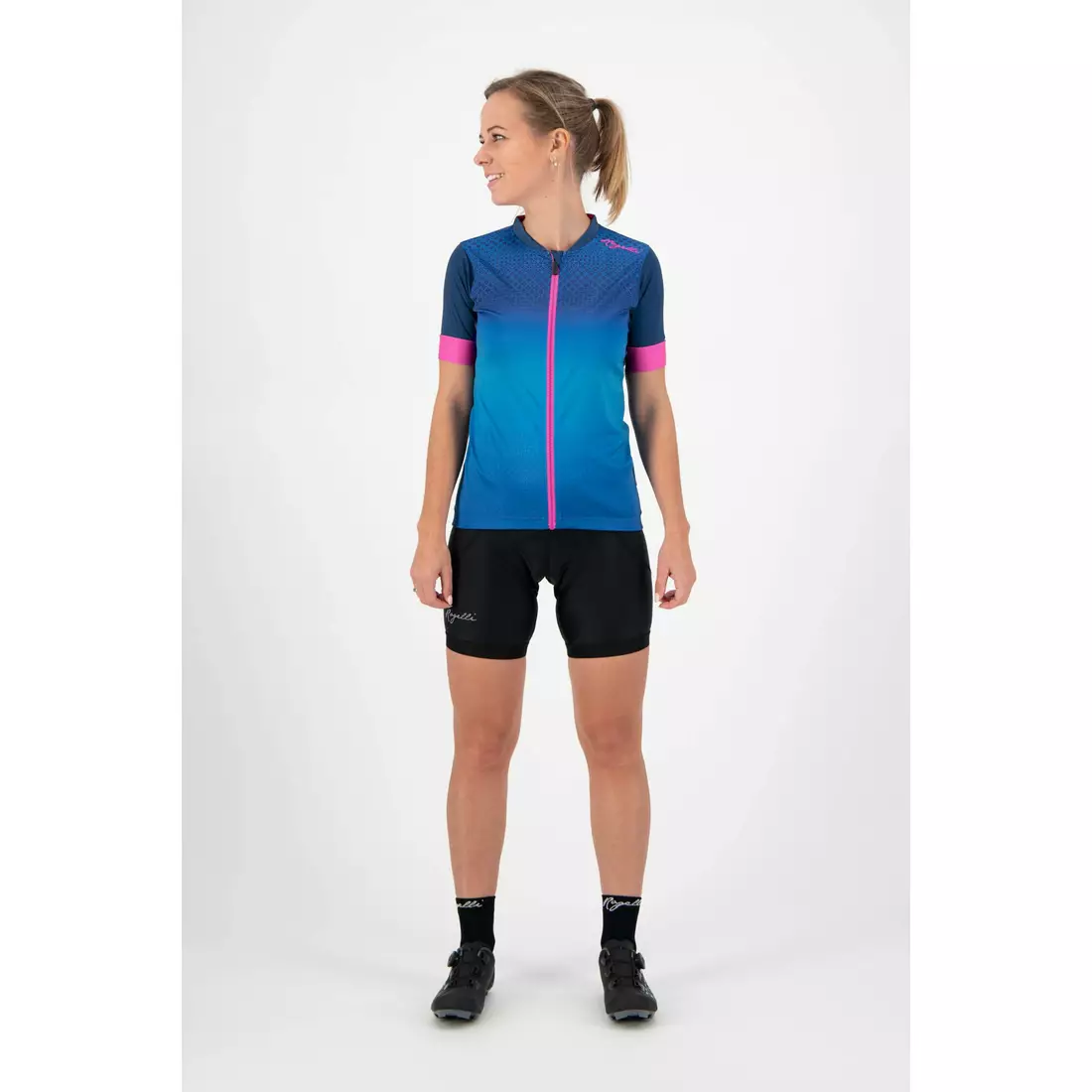 ROGELLI dámský cyklistický dres LUX blue 010.189