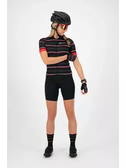 ROGELLI dámský cyklistický dres STRIPE black 010.146
