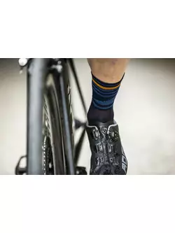 ROGELLI pánské cyklistické ponožky STRIPE oranžový