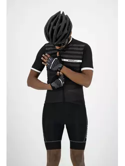 ROGELLI pánské cyklistické rukavice STRIPE black 006.310