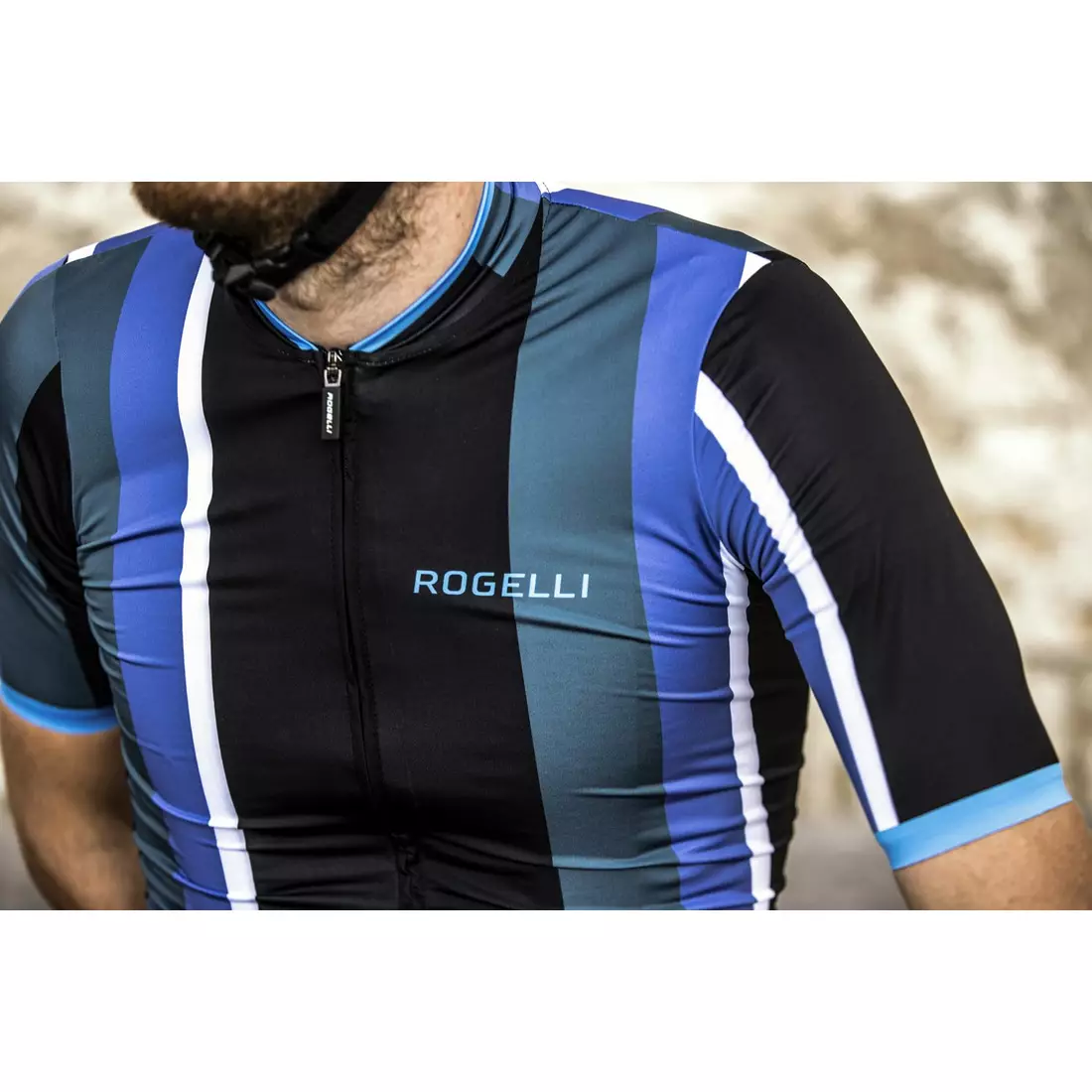 ROGELLI pánské tričko na kolo VINTAGE blue 001.620