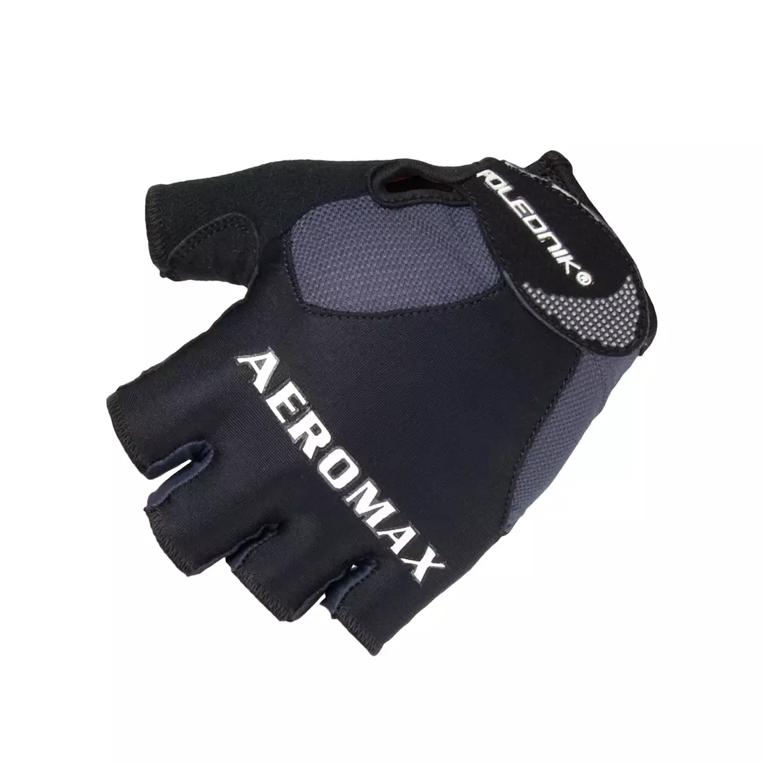 Cyklistické rukavice POLEDNIK AEROMAX, barva: Černá