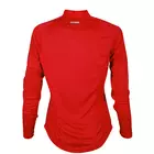 NEWLINE BASE ZIP SHIRT - dámské běžecké tričko D/R 13370-04