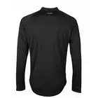 NEWLINE BASE ZIP SHIRT - pánské běžecké tričko D/R 14370-060