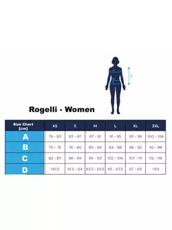 ROGELLI  RUN MIDORI - dámské sportovní kraťasy s 3/4 nohavicí