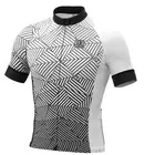 BIEMME pánský cyklistický dres ANGLIRU black white
