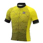 BIEMME pánský cyklistický dres ANGLIRU black yellow