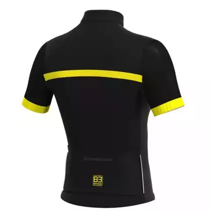 Biemme dámský cyklistický dres CAUBERG LADY Černá a žlutá