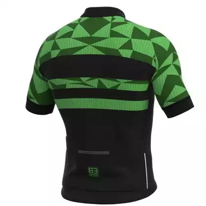 Biemme pánský cyklistický dres SEMPIONE černé a zelené