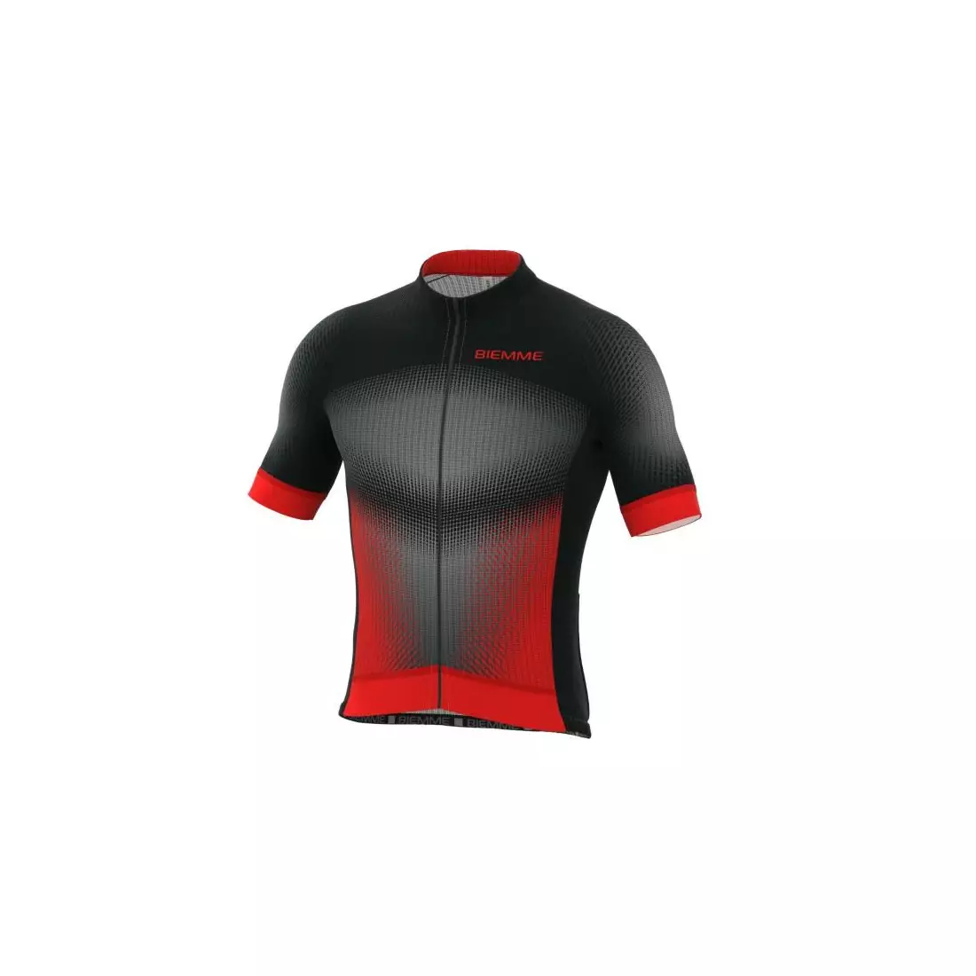 Biemme pánský cyklistický dres ZONCOLAN černá a červená