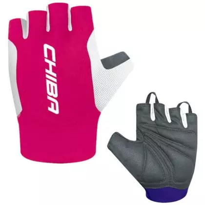 CHIBA Silniční cyklistické rukavice MISTRAL pink 3030420P-2