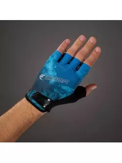 CHIBA cyklistické rukavice RIDE II modrý
