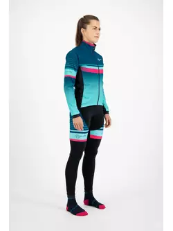 ROGELLI dámské cyklistické kalhoty se šlemi IMPRESS růžový