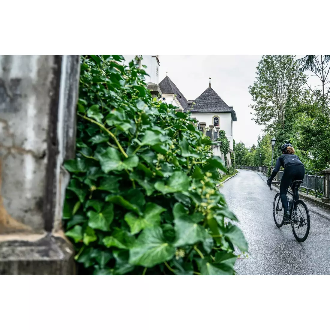 ROGELLI dámské cyklistické kalhoty se šlemi NERO Černá 
