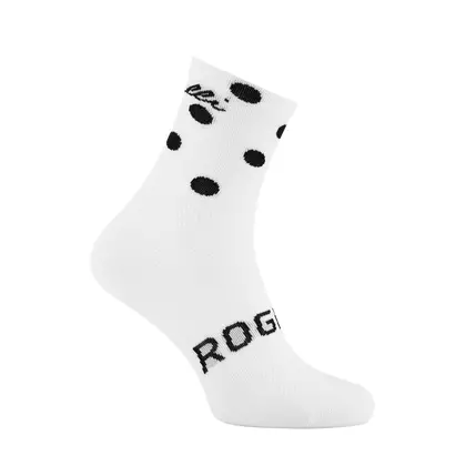 ROGELLI dámské cyklistické ponožky SPRINKLE Bílý