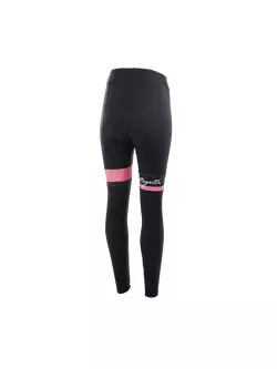 ROGELLI dámské zimní cyklistické kalhoty SELECT black/coral