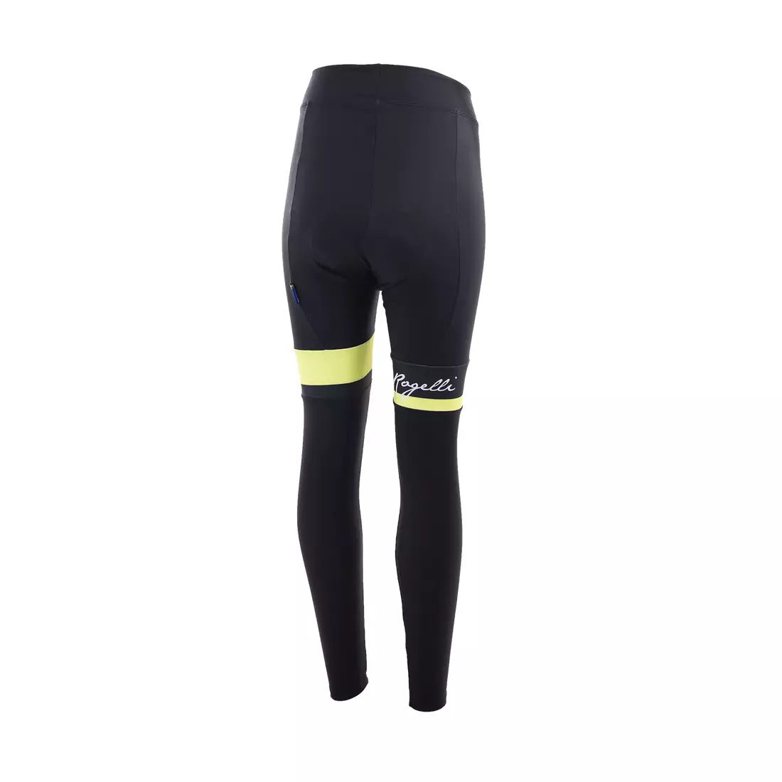 ROGELLI dámské zimní cyklistické kalhoty SELECT black/yellow